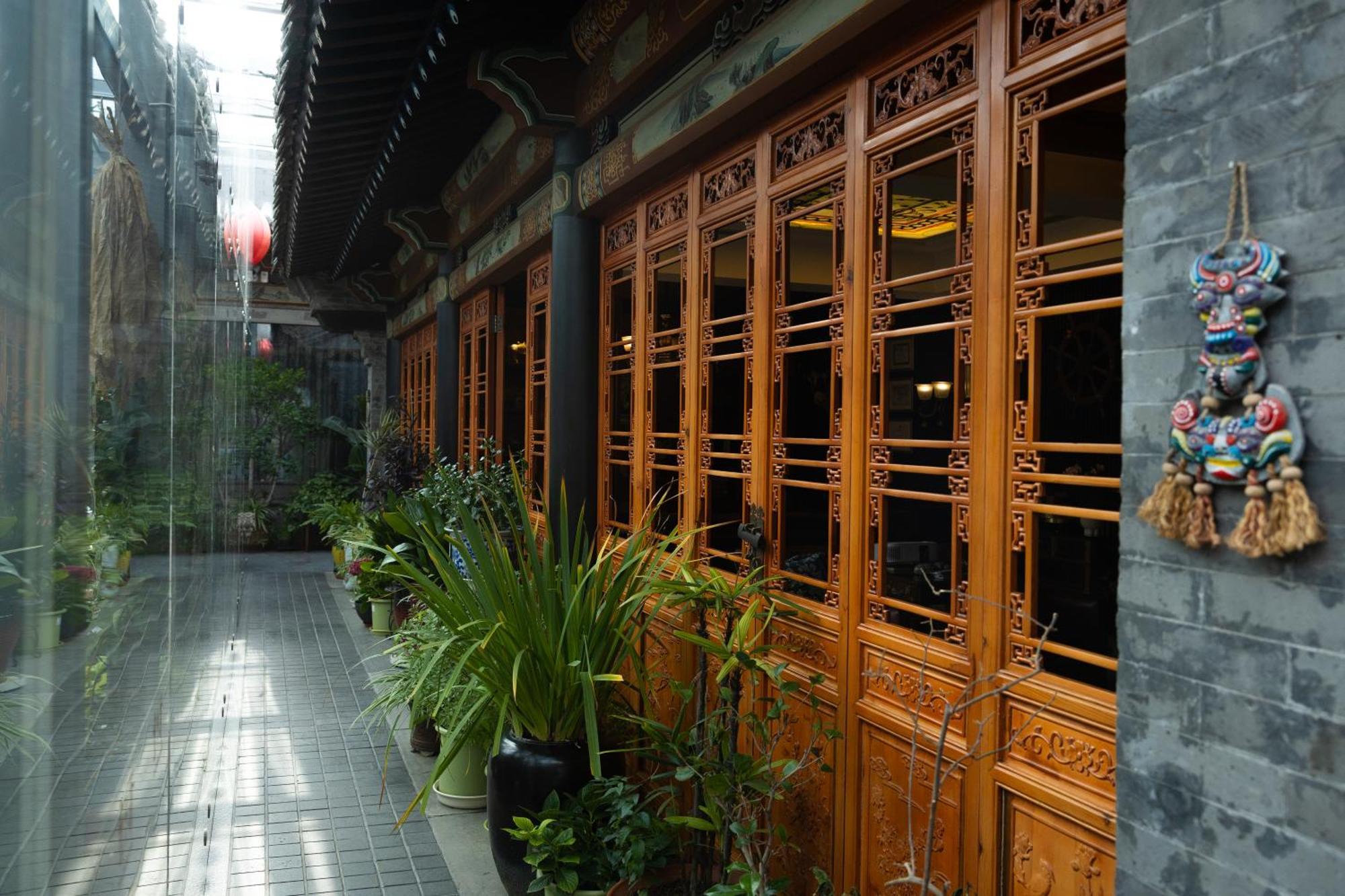 Datong Yunzhong Traditional Courtyard Buitenkant foto