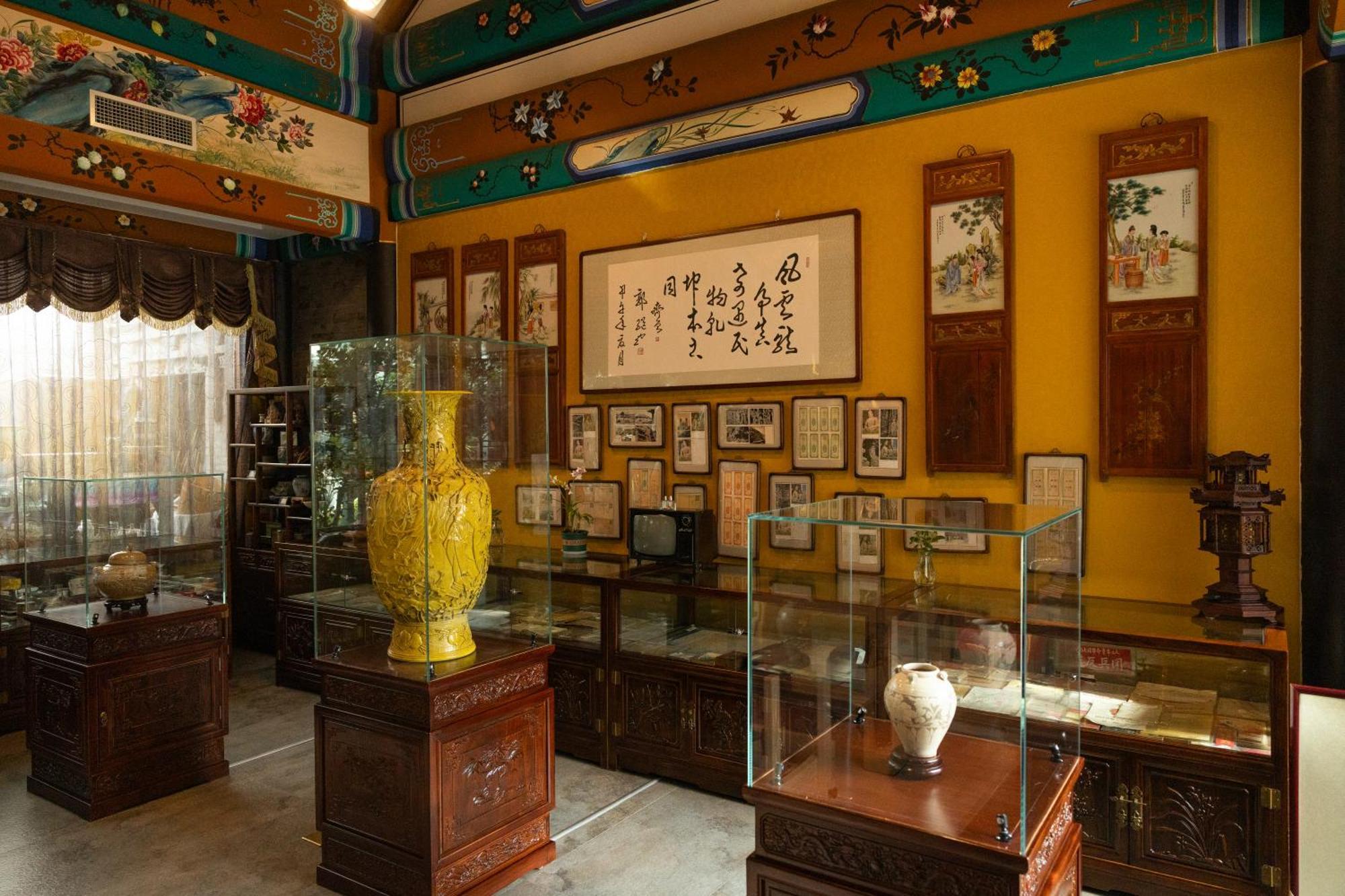 Datong Yunzhong Traditional Courtyard Buitenkant foto