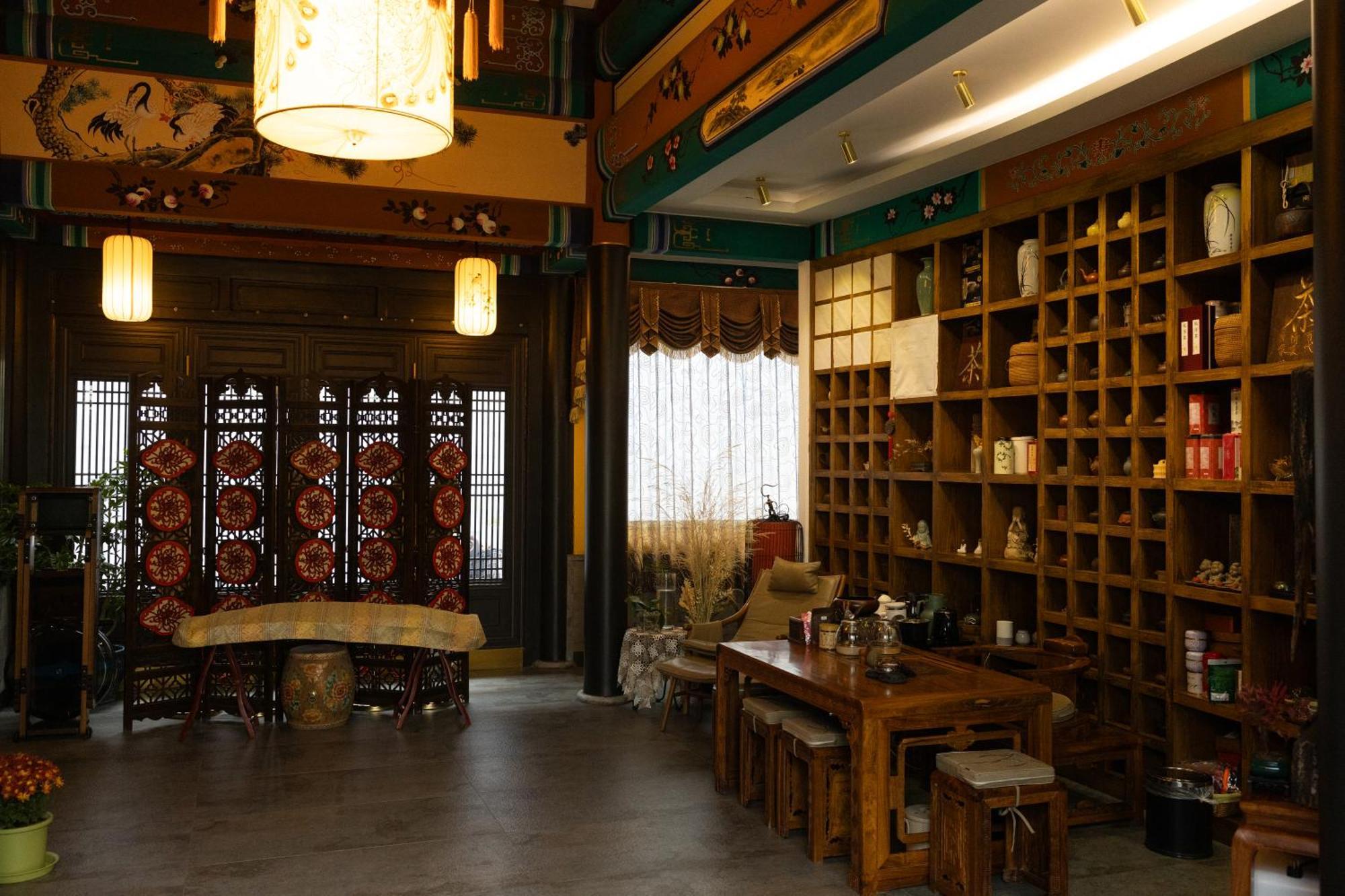 Datong Yunzhong Traditional Courtyard Buitenkant foto