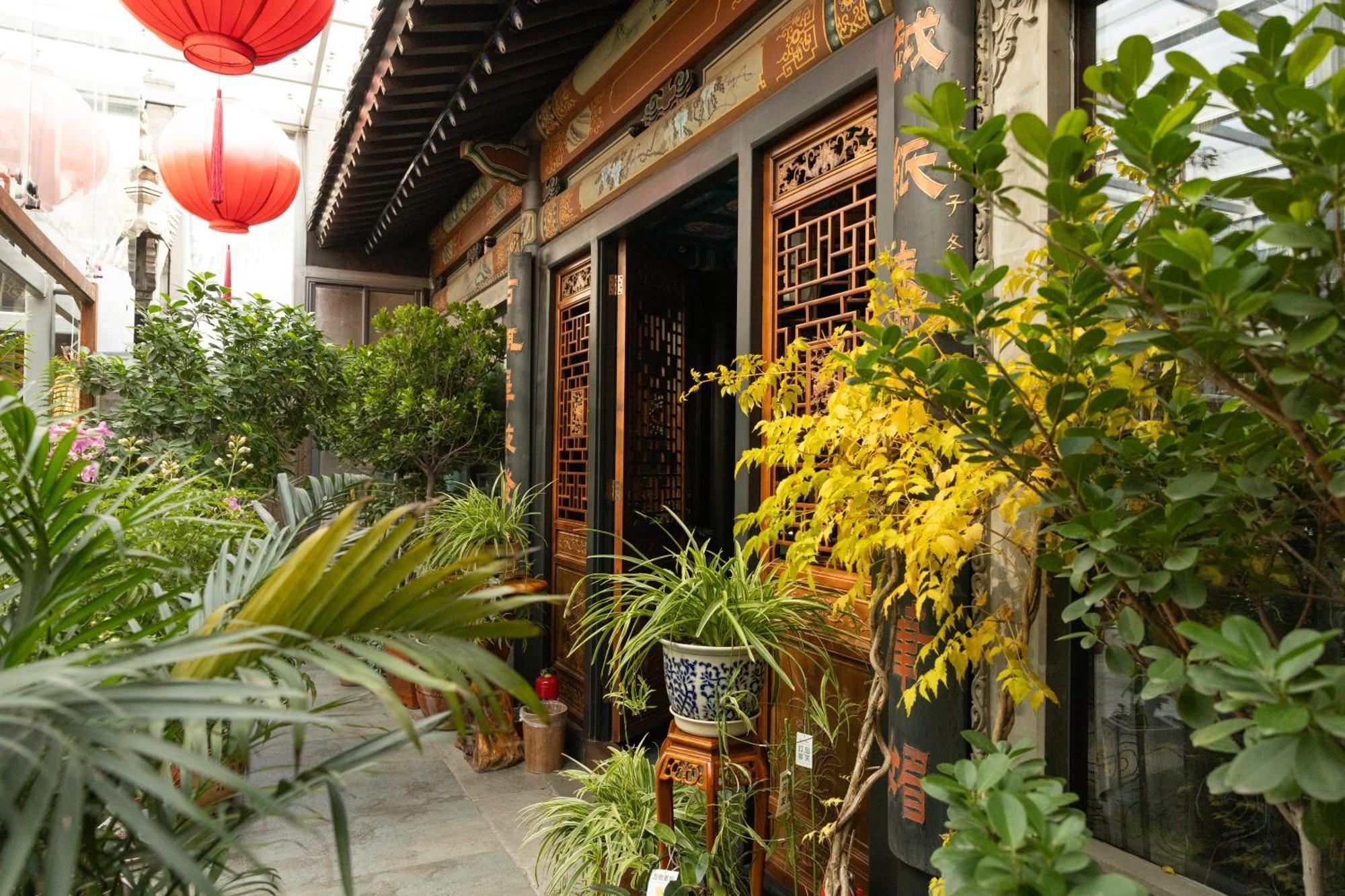 Datong Yunzhong Traditional Courtyard Buitenkant foto