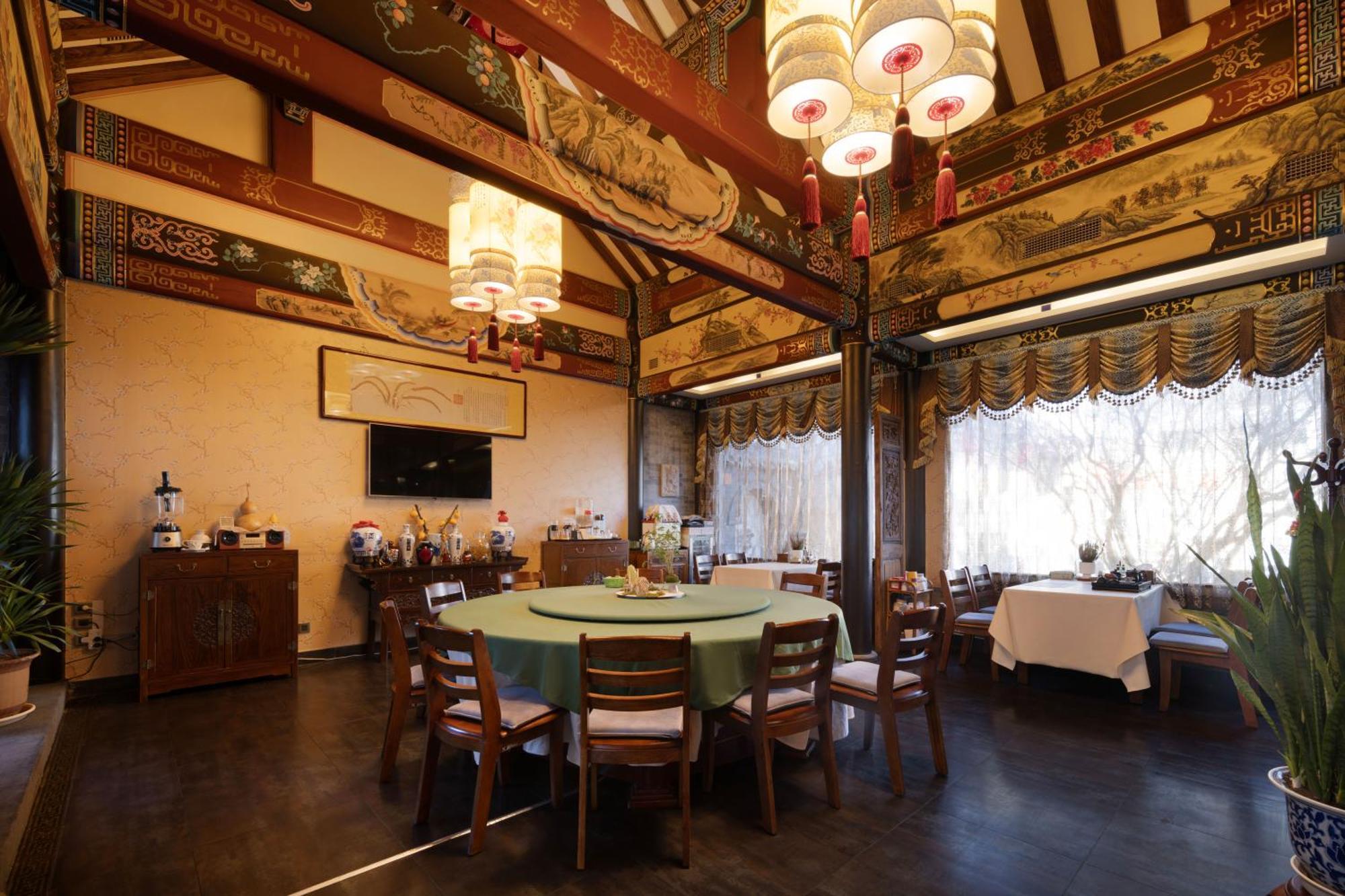 Datong Yunzhong Traditional Courtyard Buitenkant foto