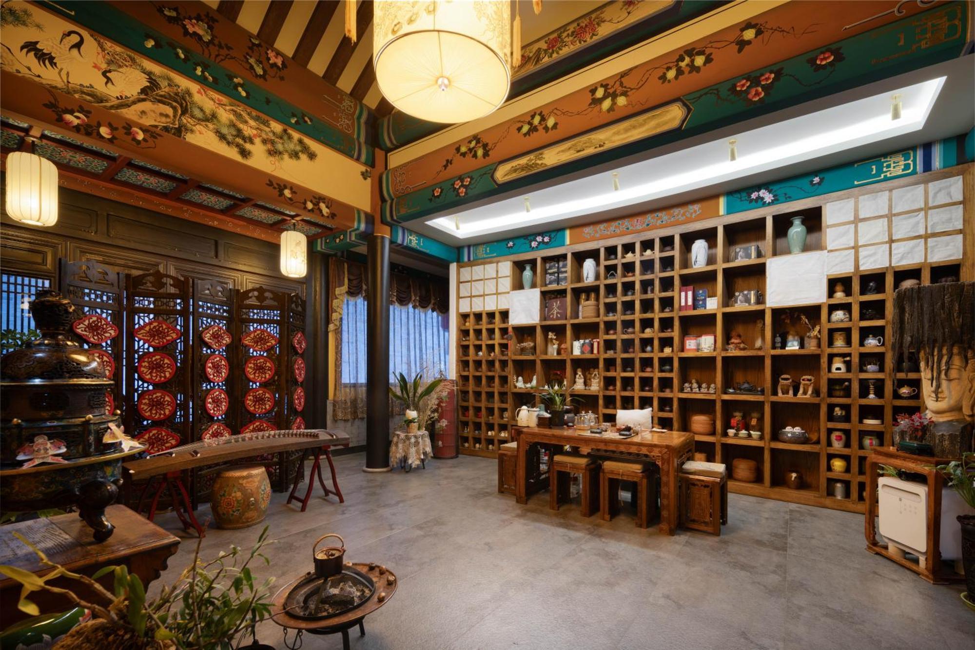 Datong Yunzhong Traditional Courtyard Buitenkant foto