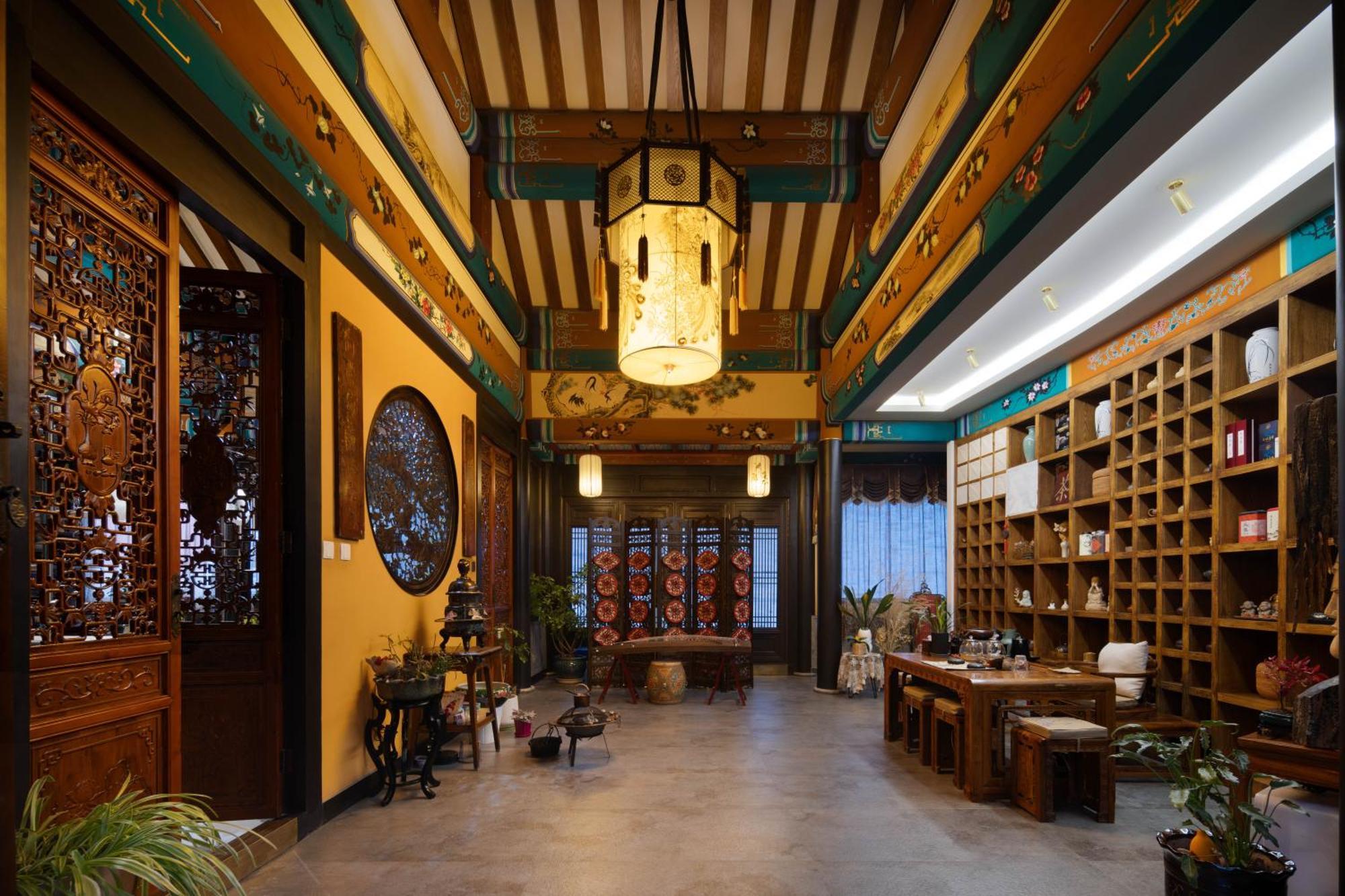 Datong Yunzhong Traditional Courtyard Buitenkant foto
